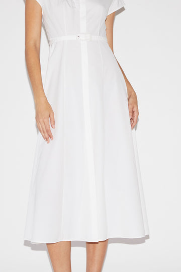 MADDALENA DRESS COTTON WHITE