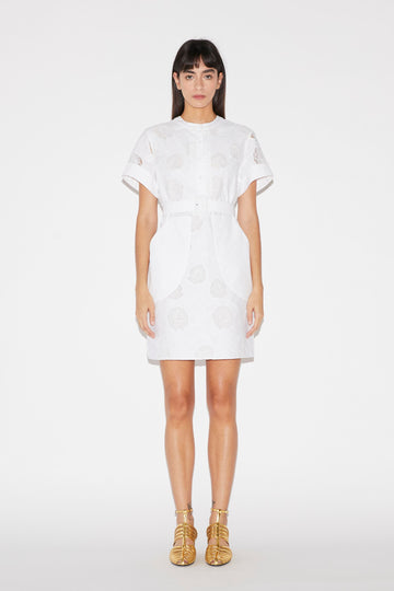 SIMONA DRESS WHITE