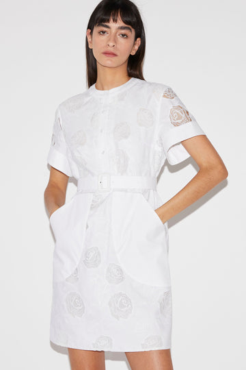 SIMONA DRESS WHITE