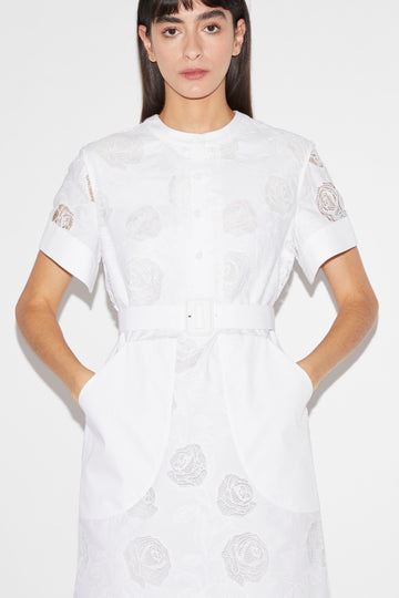 SIMONA DRESS WHITE