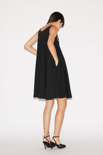 MARLO DRESS SABLE BLACK