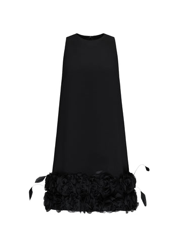 MAIA MINI DRESS BLACK CREPE *PRE-ORDER*
