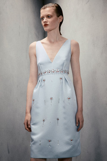 THEA DRESS PALE BLUE DOUCHESSE *PRE-ORDER*