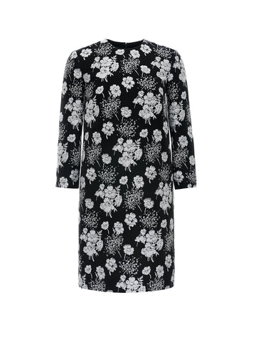 CARLOTTA MINI DRESS BLACK/WHITE *PRE-ORDER*