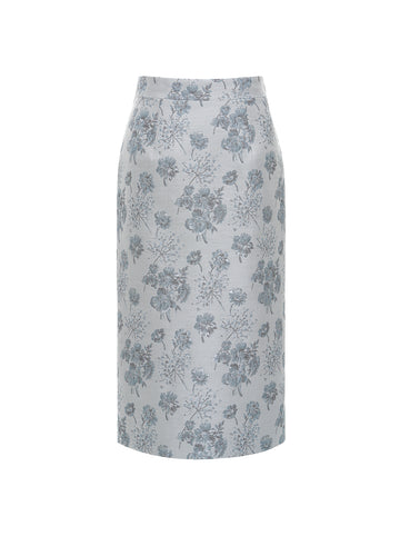 VANIA MIDI SKIRT LIGHT BLUE *PRE-ORDER*