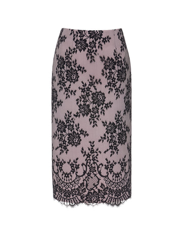 VANIA MIDI SKIRT LACE DOUCHESSE *PRE-ORDER*