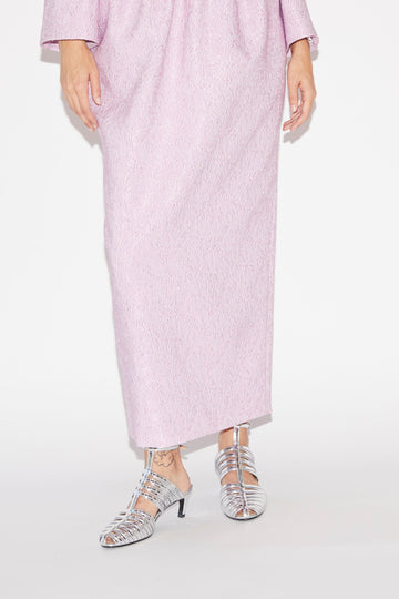 RANYA SKIRT CLOQUE PURPLE