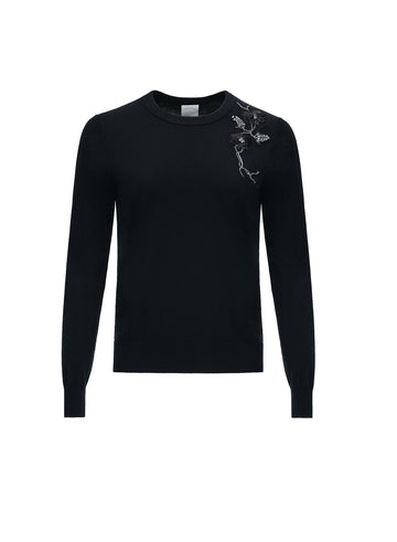 DELILAH JUMPER BABY CASHMERE BLACK - COMING SOON