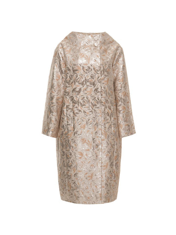 PIPPA COAT GOLD JACQUARD