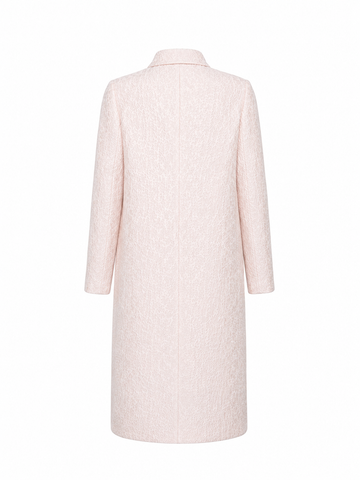 GIANA COAT PINK CLOQUE