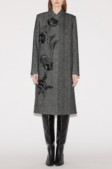 GIANA COAT BLACK COATING