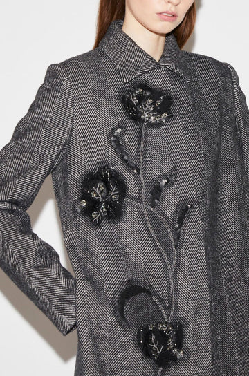 GIANA COAT BLACK COATING