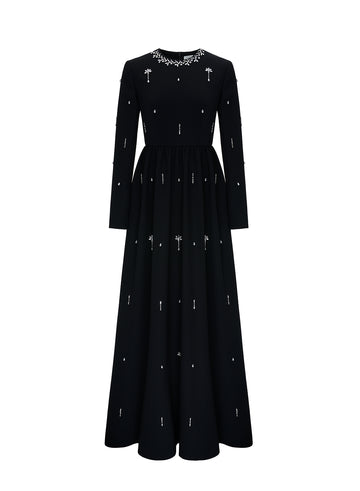 DELPHI GOWN BLACK *PRE-ORDER*