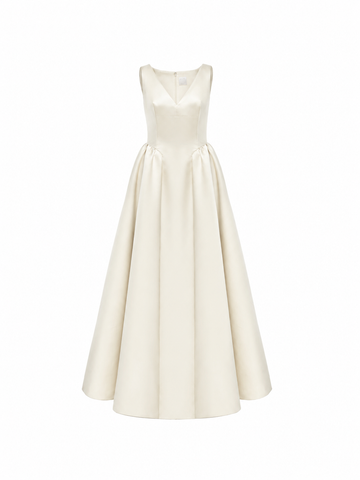 JUNIPER GOWN IVORY DOUCHESSE