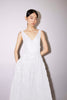 MARIANELA DRESS WHITE EMBROIDERED COTTON