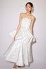 ROSINA DRESS WHITE JAQUARD