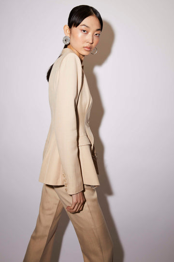 DARCEY TROUSERS SAND TAILORING