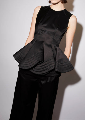 MARIUS TROUSERS BACK SATIN