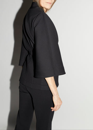 THEO BLAZER BLACK SCUBA