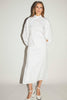 ALISTAIR DRESS WHITE EMBROIDERED COTTON