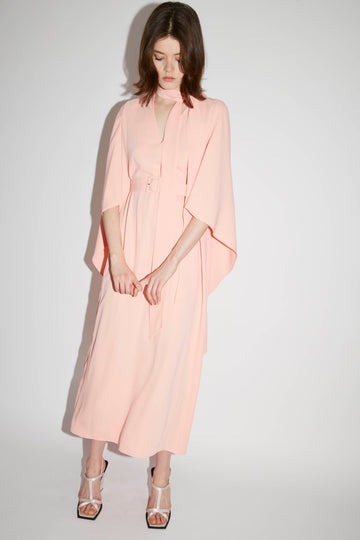 SALINA KAFTAN PINK CREPE JERSEY