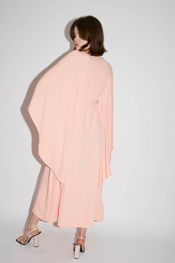 SALINA KAFTAN PINK CREPE JERSEY