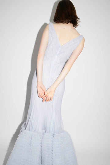 VIVIANA GOWN HALOGEN BLUE TULLE