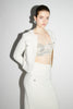 TABITHA JACKET WHITE KNIT BOUCLE'