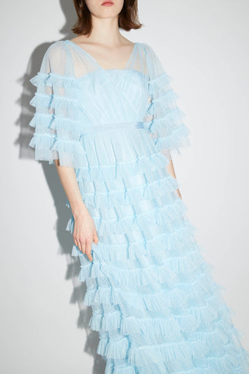 MARYBELL GOWN BLUE TULLE