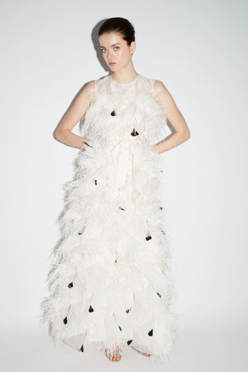 MYSTIQUE GOWN PINK ORGANZA