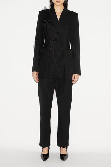 HENRY TROUSERS BLACK TAILORING