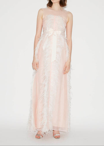 BEAU GOWN PINK ORGANZA