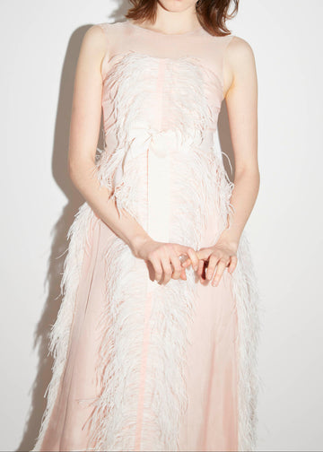 BEAU GOWN PINK ORGANZA