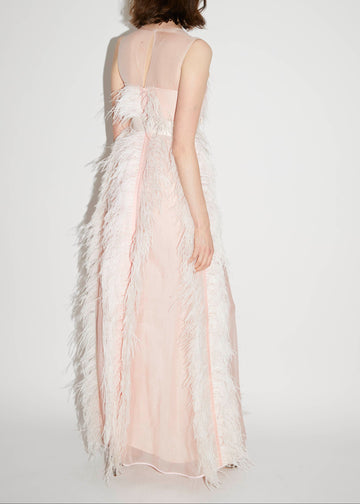 BEAU GOWN PINK ORGANZA
