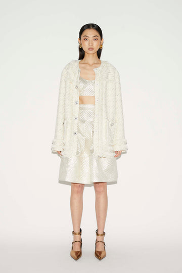 JACOB JACKET IVORY TWEED