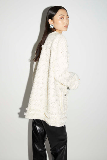 JACOB JACKET IVORY TWEED