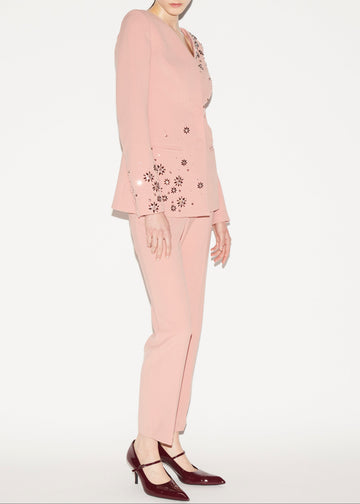 WELLS TROUSERS PINK CREPE