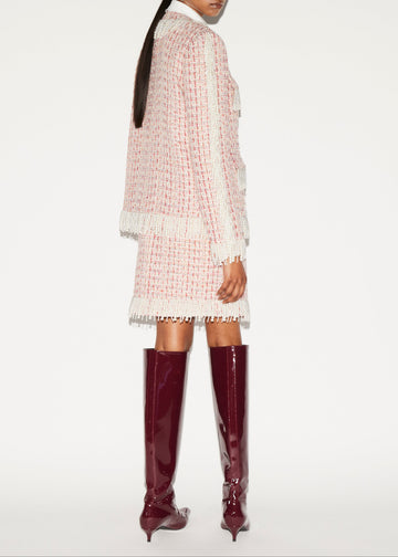 AUBREY SKIRT PINK TWEED