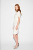 NADINE DRESS WHITE KNIT BOUCLE'