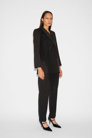 ATLAS JACKET BLACK EMBELLISHED TAILORING