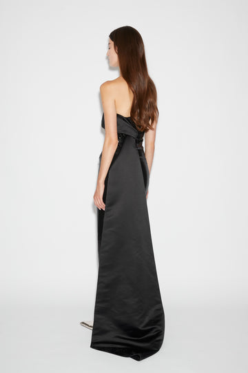 GRETA DRESS BLACK EMBELLISHED SEQUINS