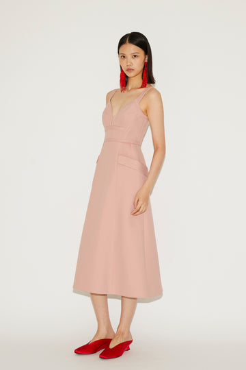 SEAN DRESS PINK SCUBA