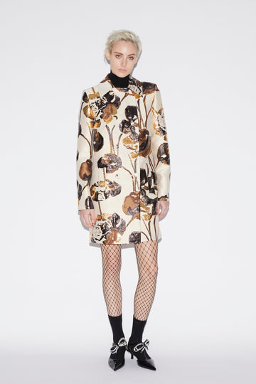 ORSON JACKET GOLD JACQUARD