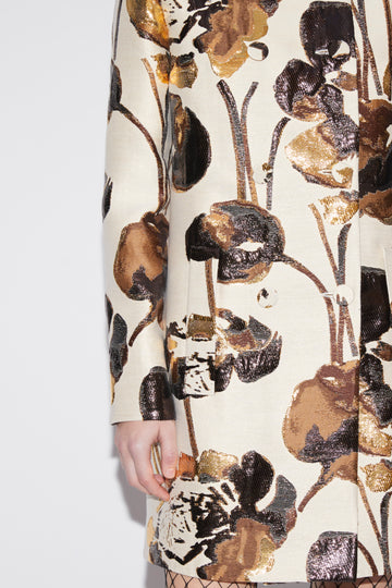 ORSON JACKET GOLD JACQUARD