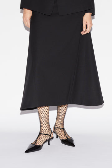VICKY SKIRT BLACK TAILORING