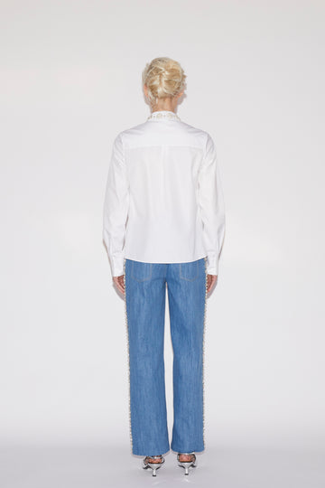 DAKOTA TROUSERS EMBELLISHED DENIM