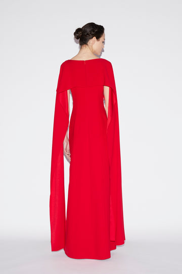 LUANNE GOWN RED EMBELLISHED SABLE'