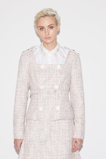 GOLDIE JACKET PINK TWEED