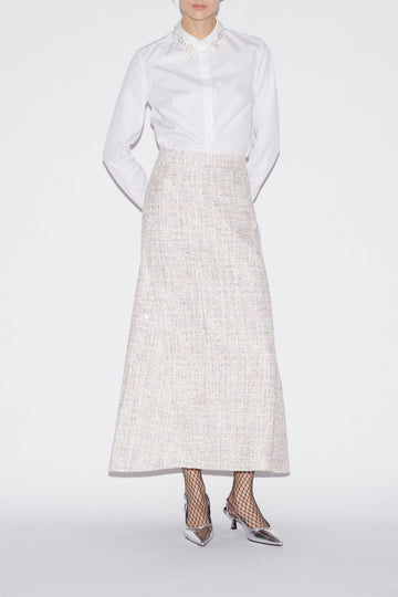 VICKY SKIRT PINK TWEED