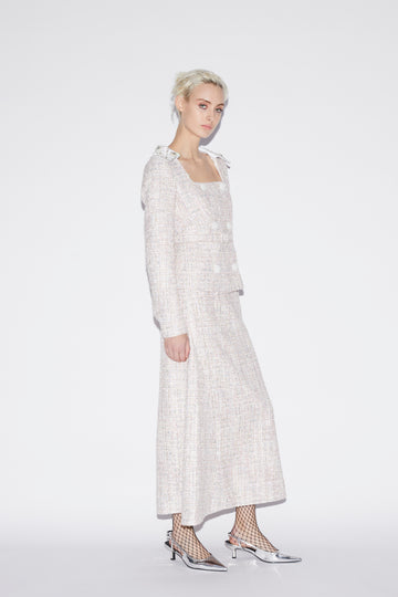 GOLDIE JACKET PINK TWEED